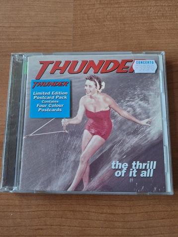 cd Thunder - The Thrill of it All 1996 Limited Edition  beschikbaar voor biedingen