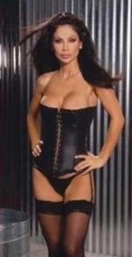 Elegant Moments Strapless korset maat S/M (0026), Elegant Moments Leather, Ophalen of Verzenden, Zwart, Body of Korset