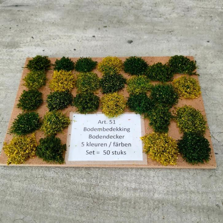 modeltrein Ho - Scenery Art.51 Bodembedekking, Hobby en Vrije tijd, Modeltreinen | H0, Nieuw, Natuur, Gelijkstroom, Märklin, Ophalen of Verzenden