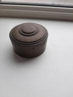 Rond blikje koper/messing, Ophalen of Verzenden, Gebruikt