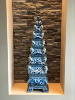 Tulpenvaas nieuw in doos, Blauw, Aardewerk of Porselein, Nieuw, Ophalen of Verzenden