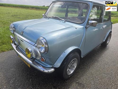 Austin Mini 1000 HLE, Auto's, Oldtimers, Bedrijf, Te koop, Metallic lak, Mistlampen, Austin, Benzine, Sedan, Handgeschakeld, Origineel Nederlands