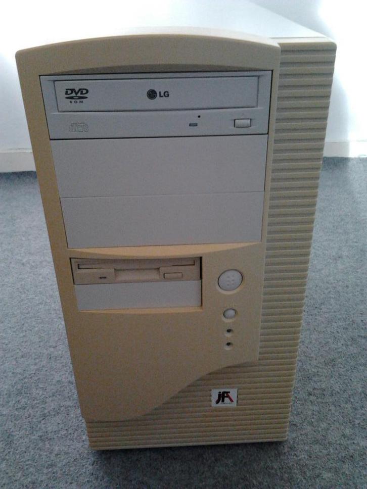 AMD Athlon 1GHz Windows 98 PC, Computers en Software, Vintage Computers, Ophalen of Verzenden