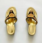 Goudkleurige slippers | mt 37,5, Slippers, Overige kleuren, Nieuw, Ophalen of Verzenden
