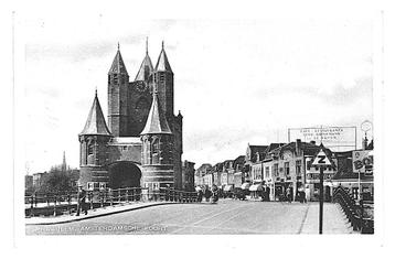 976586 Haarlem Amsterdamsche poort jr 30 40 Gelopen met post beschikbaar voor biedingen
