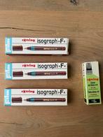 Rotring pennen Isograph F, Hobby en Vrije tijd, Tekenen, Ophalen of Verzenden, Zo goed als nieuw, Overige typen