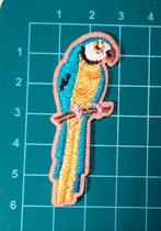 Papegaai strijkembleem nr 1 NIEUW