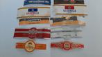 10 sigarenbandjes, Verzamelen, Verzenden, Gebruikt, Sigarenbandjes