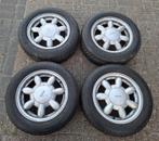 Originele 14 inch Mazda MX 5 velgen met Dunlop winterbanden, 14 inch, Gebruikt, Banden en Velgen, Personenwagen