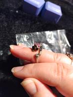 Zilveren luipaard ring met edelstenen, Ophalen of Verzenden, Zo goed als nieuw, Dame, Zilver