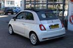 Fiat 500 C 80pk|60th Anniversary limited edition|automaat!, Gebruikt, Euro 6, Cabriolet, Wit