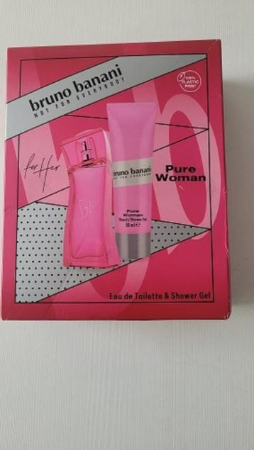Bruno Banani Pure Woman eau de toilette en douchegel / NIEUW beschikbaar voor biedingen