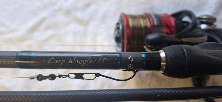 Free Spirit Hi's Carp Waggler 11ft, Watersport en Boten, Hengelsport | Karpervissen, Zo goed als nieuw, Werphengel, Ophalen of Verzenden
