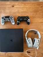 Ps4 500gb, Spelcomputers en Games, Spelcomputers | Sony PlayStation 4, Ophalen, Zo goed als nieuw, Met 2 controllers, Original