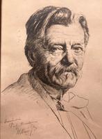 Voorstudie tekening Willem Maris (1844-1910), Antiek en Kunst, Kunst | Schilderijen | Klassiek, Verzenden