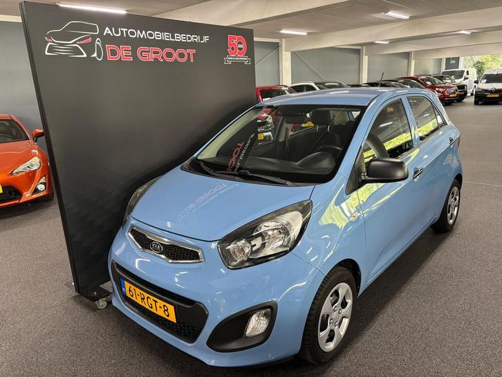 Kia Picanto 1.0 CVVT Comfort Pack NL-auto dealer onderhouden, Auto's, Kia, Bedrijf, Te koop, Picanto, ABS, Airbags, Airconditioning
