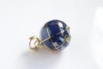 Globe | 14 karaat gouden hanger, Overige voorstellingen, Ophalen of Verzenden, Zo goed als nieuw, Goud