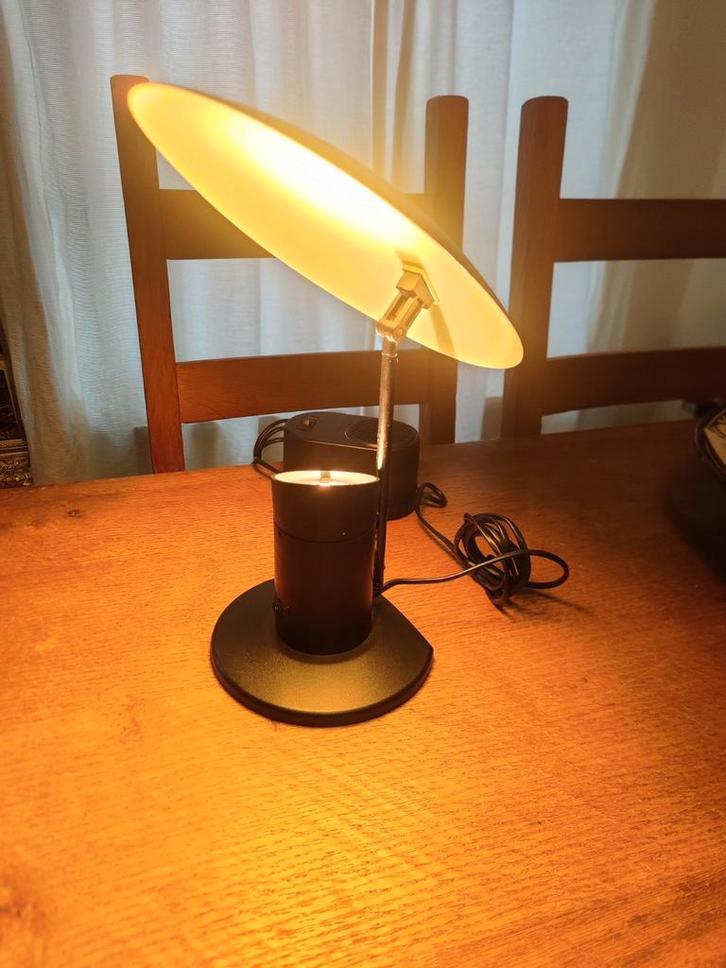Postmoderne tafellamp, jaren 80, Huis en Inrichting, Lampen | Tafellampen, Gebruikt, Minder dan 50 cm, Ophalen of Verzenden