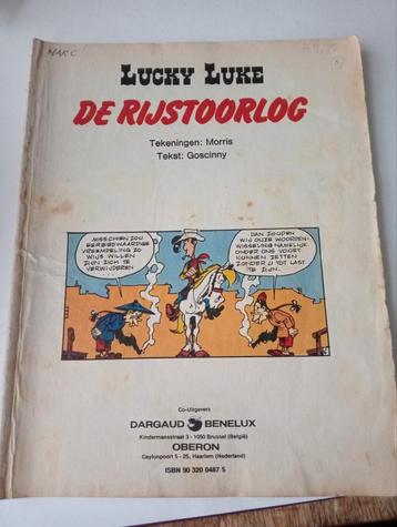 Lucky Luke de rijst oorlog 1972