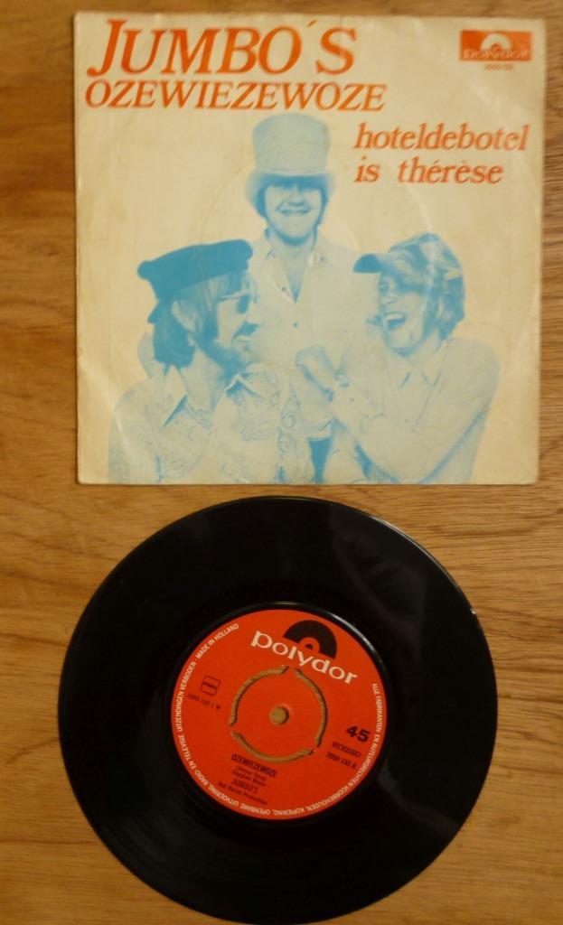 Nederlandstalige Piraten Single JUMBO'S ozewiezewoze, Cd's en Dvd's, Vinyl Singles, Gebruikt, Single, Nederlandstalig, 7 inch