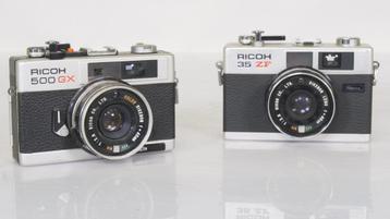 Set Ricoh 500GX & Ricoh 35 ZF – 35mm compact camera’s beschikbaar voor biedingen