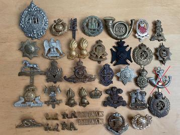 (post-)WW2 Engels embleem, metaal, meerdere units beschikbaar voor biedingen