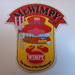 Leuke oude sticker   Mr WIMPY.  The Home of the Hamburger., Ophalen of Verzenden, Zo goed als nieuw, Overige typen