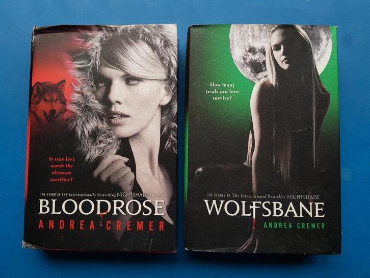 Andrea Cremer (2x) NIGHTSHADE, Boeken, Fantasy, Gelezen, Verzenden