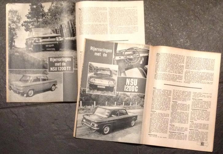 NSU 1200 ( Prinz - 110 - TT ) testen in Autokampioen, Boeken, Auto's | Folders en Tijdschriften, Gelezen, Overige merken, Ophalen of Verzenden