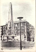 Amsterdam - Nationaal Monument (1968), Verzenden, 1960 tot 1980, Gelopen, Noord-Holland