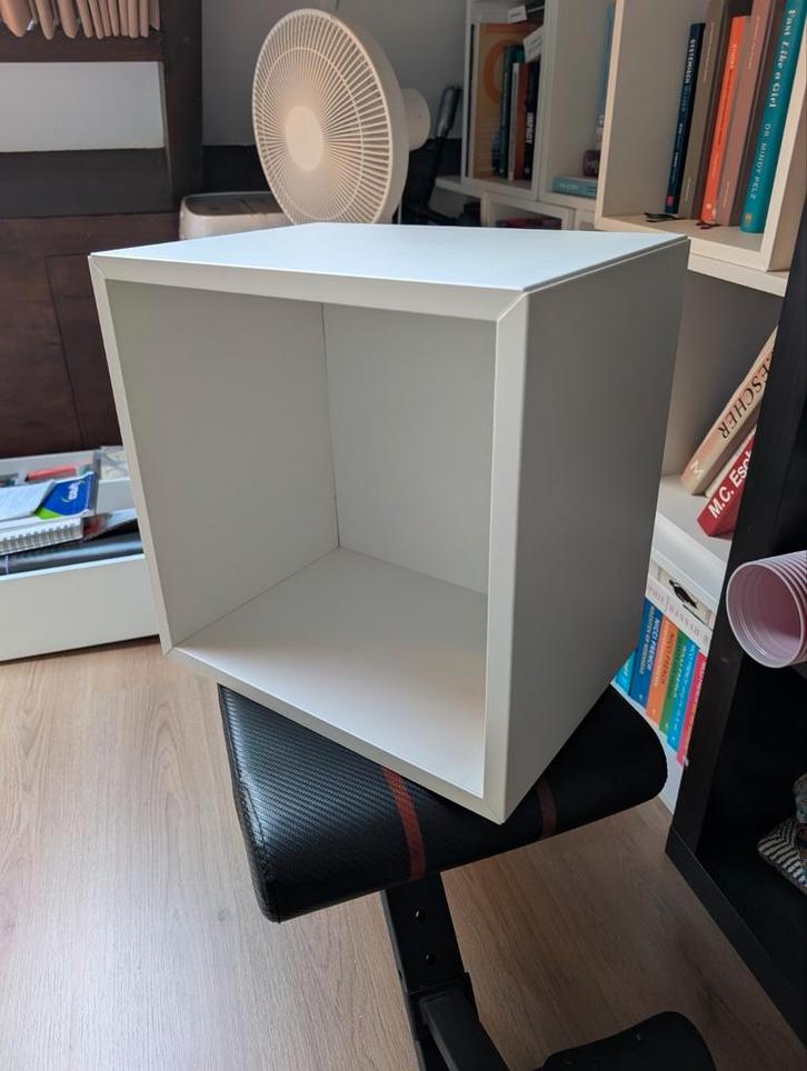 11x IKEA EKET kastjes WIT | 5x 25cm diep en 6x 35cm diep, Huis en Inrichting, Kasten | Wandmeubels, Gebruikt, Minder dan 100 cm