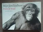 Mijn Familiealbum Frans de Waal - Primatenfotografie, Boeken, Ophalen of Verzenden, Zo goed als nieuw, Frans de Waal, Wetenschap