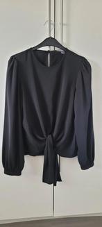 Blouse zwart met strik maat 36/38, Primark, Ophalen of Verzenden, Zo goed als nieuw, Maat 36 (S)