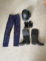 Paardrij laarzen cap broek handschoenen, Dieren en Toebehoren, Paardrijkleding, Kinderen, Overige typen, Overige soorten, Ophalen of Verzenden