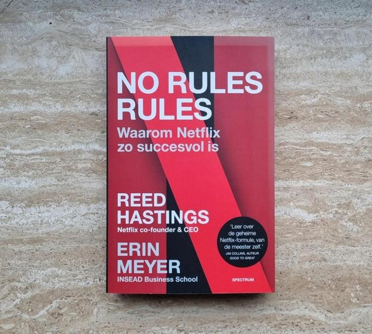 No rules rules, waarom Netflix zo succesvol is, R. Hastings, Boeken, Economie, Management en Marketing, Zo goed als nieuw, Economie en Marketing
