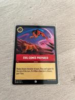 Evil Comes Prepared 128/204 | Shimmering Skies | Lorcana, Ophalen of Verzenden, Nieuw, Losse kaart