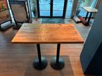 Hoge houten tafel 120x70, Huis en Inrichting, Tafels | Statafels, Ophalen, Zo goed als nieuw