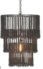 Rofra Home grote zwarte kralen lamp, Huis en Inrichting, Ophalen, Zo goed als nieuw