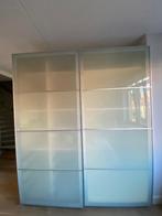 Pax kast met schuifdeuren, Huis en Inrichting, Kasten | Kledingkasten, Ophalen, Overige materialen, Strak, Gebruikt
