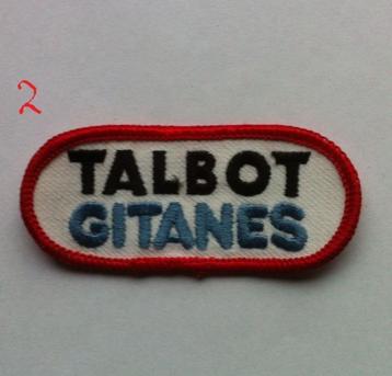 Talbot gitanes vintage patch badge opnaai embleem beschikbaar voor biedingen