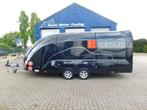 Gesloten autotransporter/ racetrailer, bj 2019, 3500 kg, Auto diversen, Aanhangers en Bagagewagens, Gebruikt, Ophalen