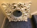 Mooi Brocante, Barok Spiegel, Huis en Inrichting, Woonaccessoires | Spiegels, Ophalen, Vierkant, Zo goed als nieuw, Minder dan 100 cm