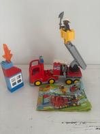 Lego Duplo Brandweer 10592, Ophalen of Verzenden, Zo goed als nieuw, Complete set, Duplo