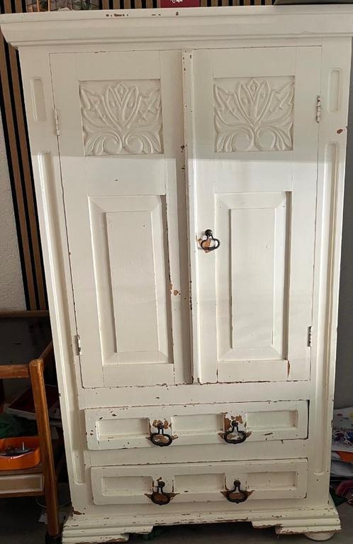 Mooie brocante (meiden) kast, Antiek en Kunst, Antiek | Meubels | Kasten, Ophalen