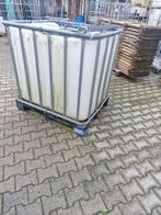 ibc 1000 liter, Tuin en Terras, Regentonnen, 150 liter of meer, Ophalen, Gebruikt, Kunststof