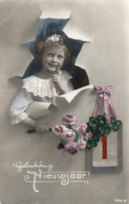 TW2825 Swolgen Tienray Horst archief Hoofd vd School 1920/30, Verzamelen, Ansichtkaarten | Themakaarten, Gelopen, Voor 1920, Feest(dag)