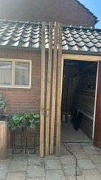 3 balken, Tuin en Terras, Palen, Balken en Planken, Ophalen of Verzenden, Gebruikt, 250 cm of meer, Balken