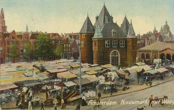 Amsterdam - Nieuwmarkt met Waag [KRST005-6097 beschikbaar voor biedingen