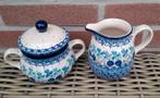 Bunzlau suikerpot en melkkannetje, nieuw!, Huis en Inrichting, Keuken | Servies, Keramiek, Overige typen, Nieuw, Ophalen of Verzenden