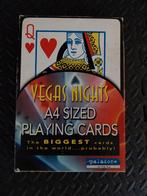A4 XL playing cards - Las Vegas nights, Vijf spelers of meer, Ophalen of Verzenden, Zo goed als nieuw, Las vegas nights